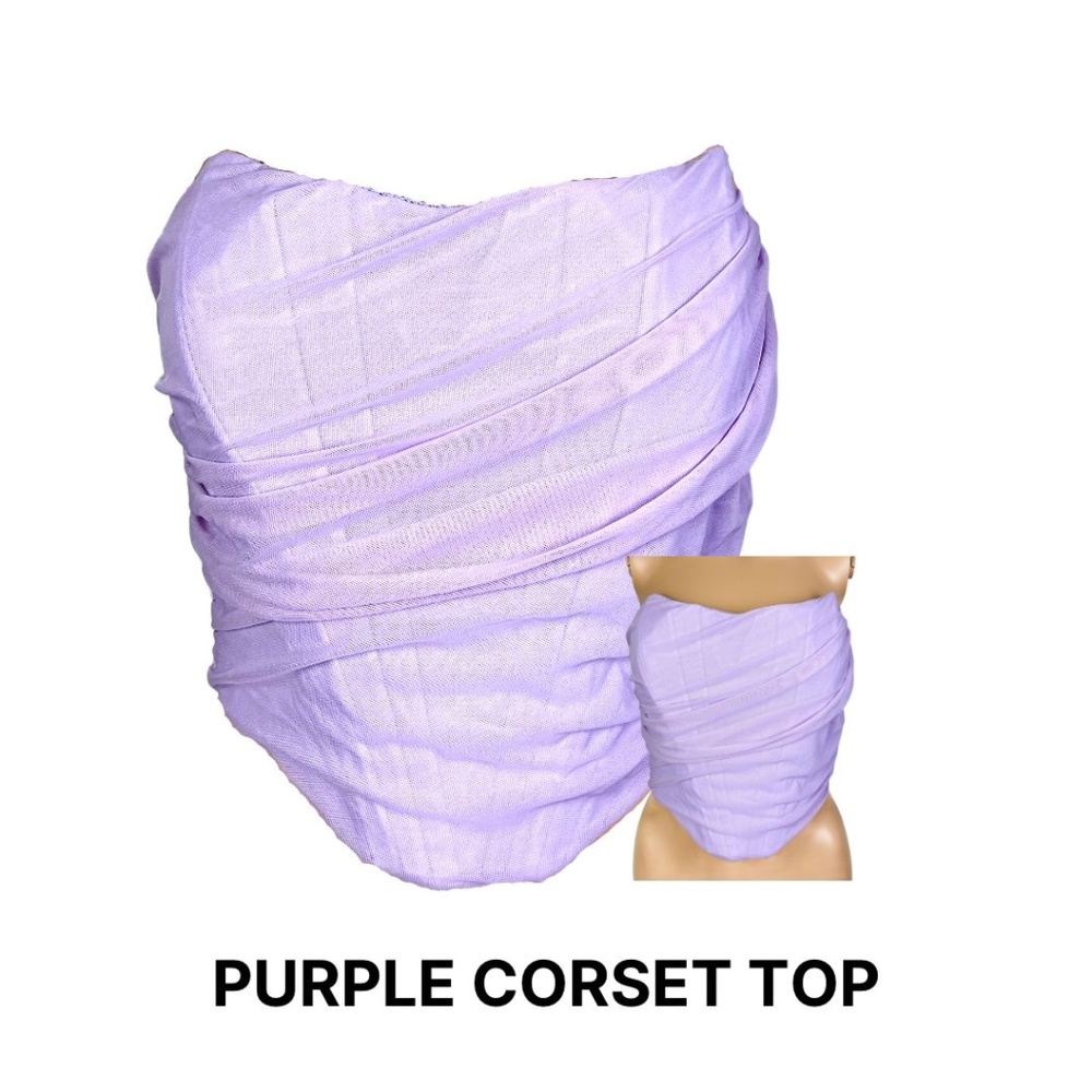 Purple Corset Top